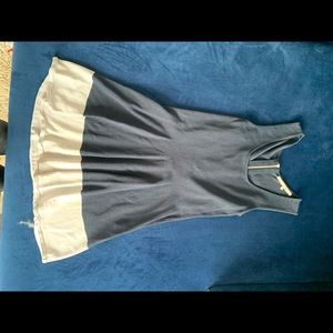 Navy and white Rachel Roy mini dress